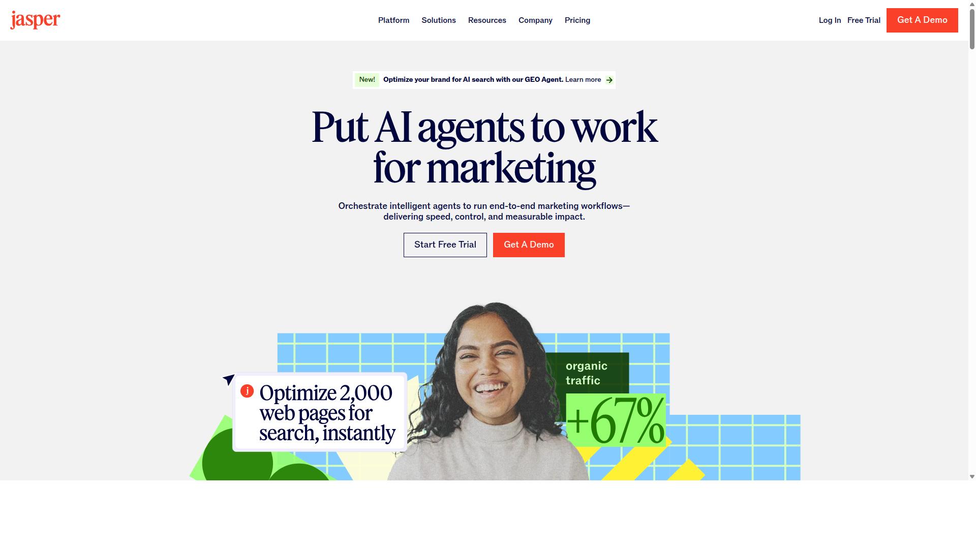 Jasper website